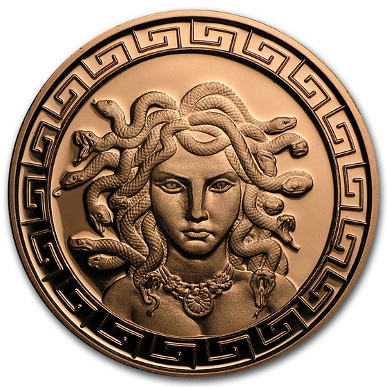 1 oz Copper Round - Medusa (Anonymous Mint) 1 oz Copper Round - Medusa (Anonymous Mint)